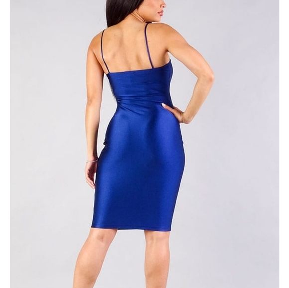 Dress - Cobalt Blue - Picture 2 of 3